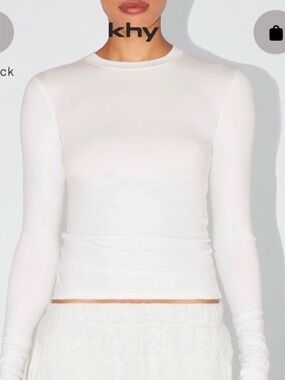 Khy Ribbed Long Sleeve T-Shirt